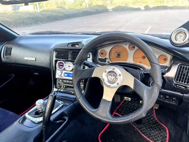 Dashboard of 2nd Gen MR2.