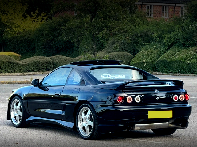 Rear exterior of 2nd Gen MR2.