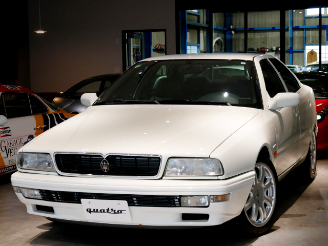 Front exterior of 4th Gen MASERATI Quattroporte Evoluzione V6.