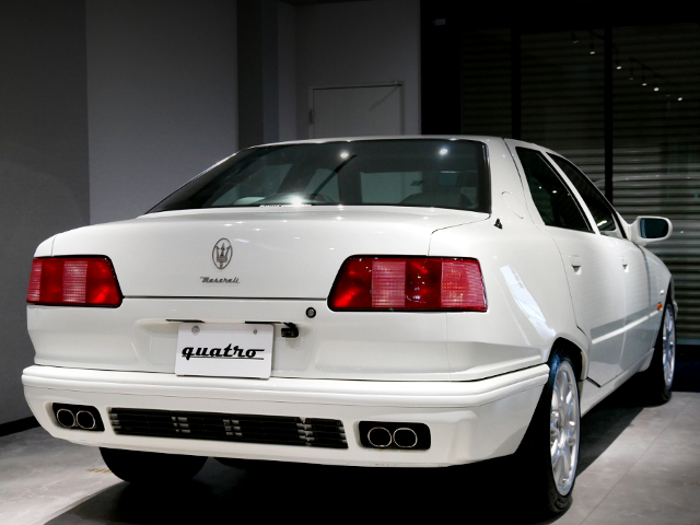 Rear exterior of 4th Gen MASERATI Quattroporte Evoluzione V6.