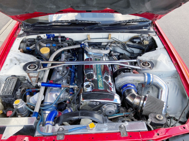 RB26 with HKS T51R SPL single turbo.