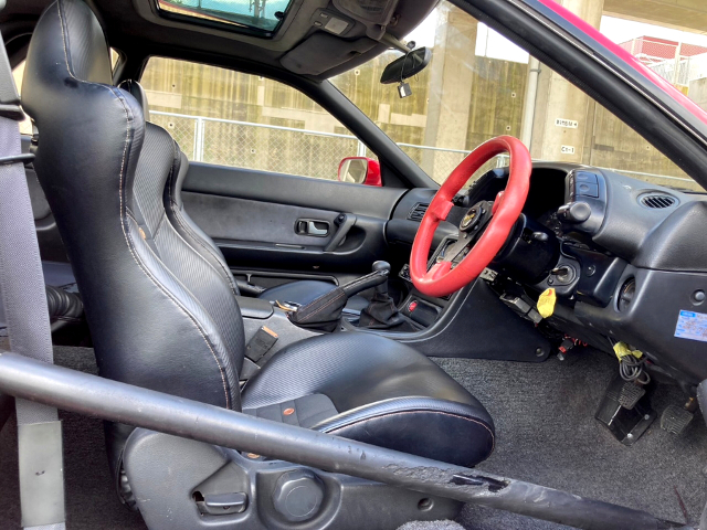 Interior of R32 SKYLINE GT-R.