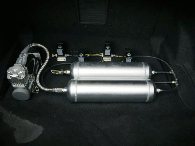 Air suspension system.