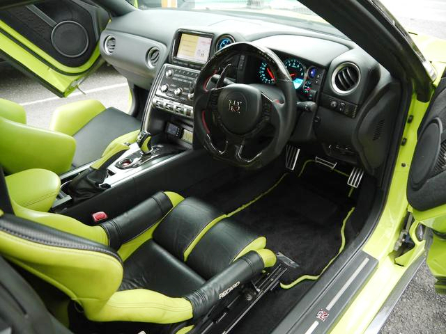 Interior of R35 NISSAN GT-R.