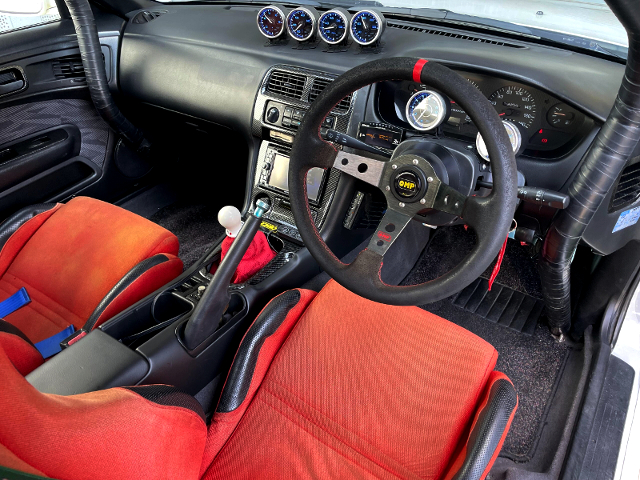 Dashboard of ORIGIN Labo WIDEBODY S14 SILVIA Ks.