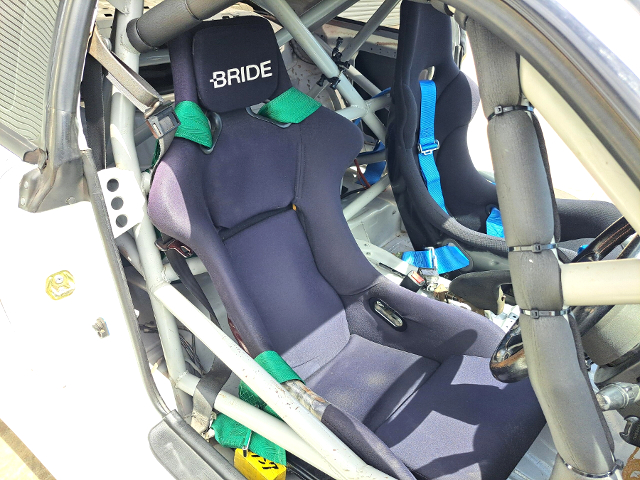 Roll cage and Two-Seats.