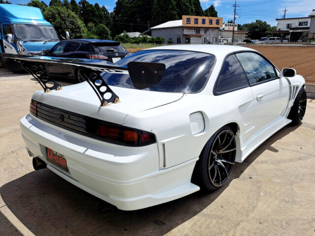 Rear exterior of S14 SILVIA Ks.