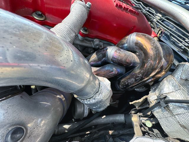 Exhaust manifold on SR20DET. 