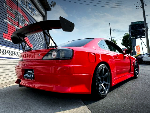 Rear exterior of S15 SILVIA SPEC-R V-PACKAGE.