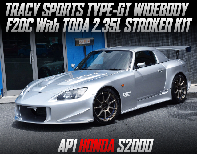 FA20 with TODA 2.35L kit and TRACY widebody modified AP1 S2000.