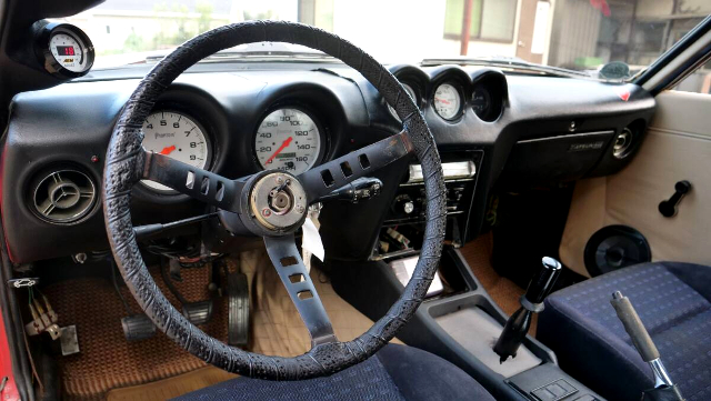 Interior of S30 DATSUN 240Z.