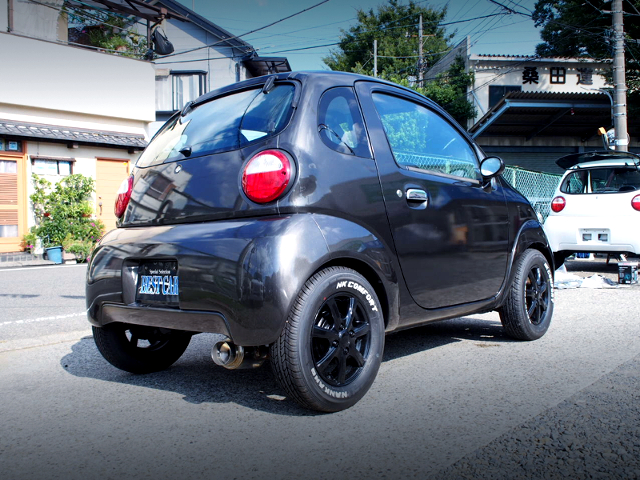 Rear exterior of EC22S SUZUKI TWIN with K6A turbo.