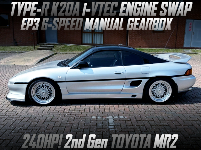 K20A i-VTEC swapped 2nd Gen MR2.