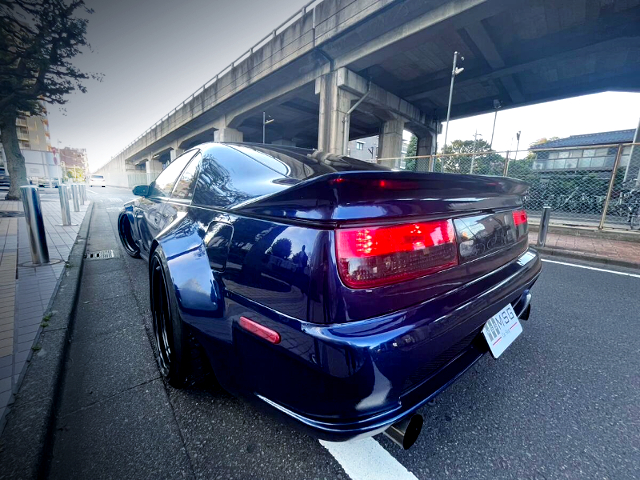 Rear exterior of WIDEBODY GCZ32 FAIRLADY Z.