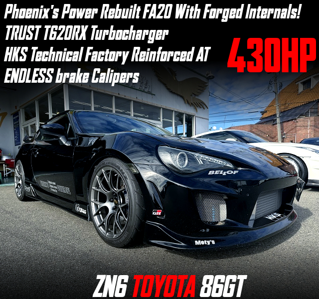 ZN6 TOYOTA 86GT Tuned by Phoenix's Power.