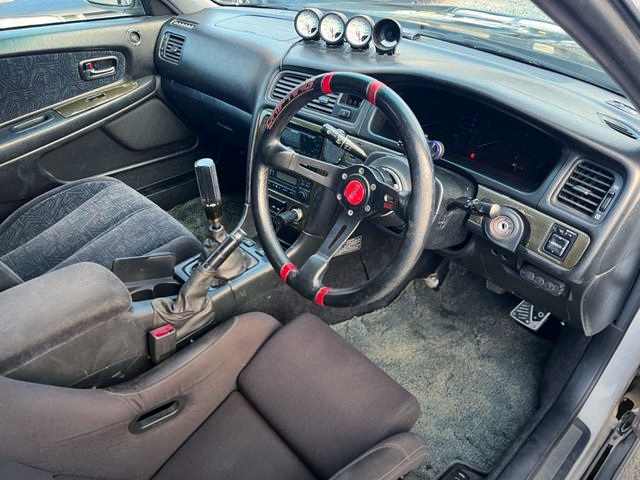 Interior of KAZAMA WIDEBODY JZX100 CHASER TOURER-V.