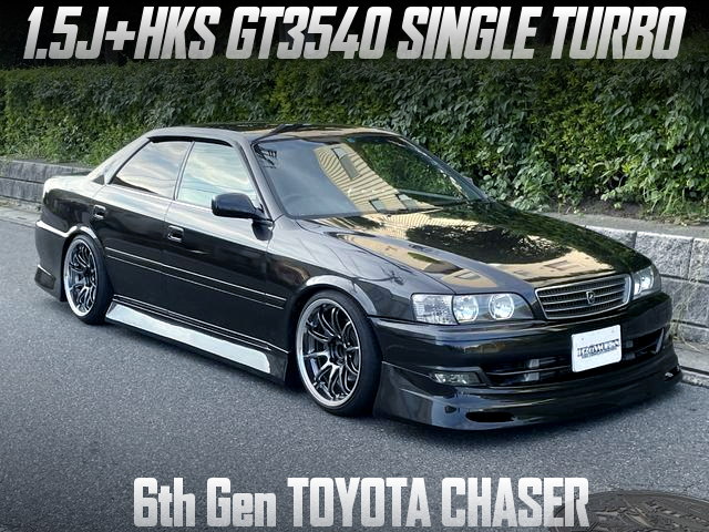 1.5J with GT3540 turbo in the 6th Gen CHASER.