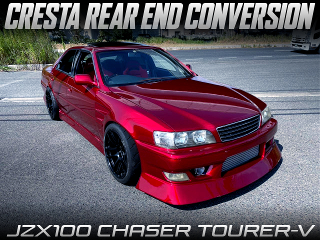 JZX100 CHASER With CRESTA rear end conversion.