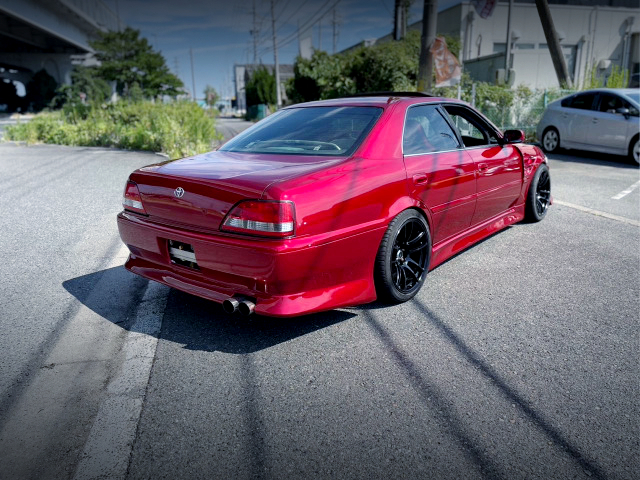 Rear exterior of JZX100 CHASER TOURER-V.