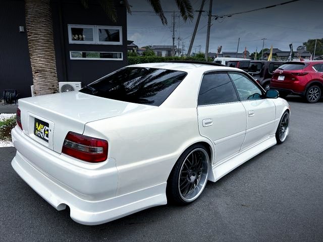 Rear exterior of JZX100 CHASER TOURER-V.