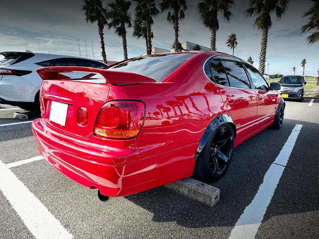 Rear exterior of 2nd Gen ARISTO.