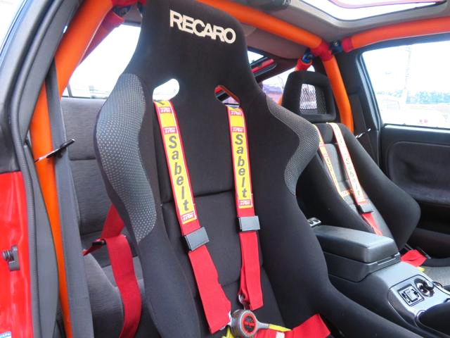 Interior of NISSAN 180SX TYPE-3.