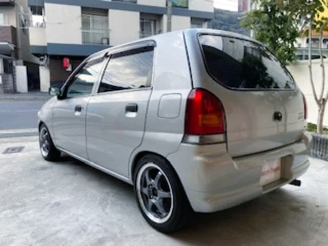 Rear exterior of 5th Gen SUZUKI ALTO 5-DOOR Lb SPECIAL.