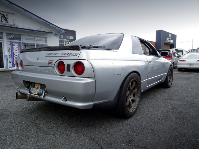 Rear exterior of BNR32 SKYLINE GT-R.