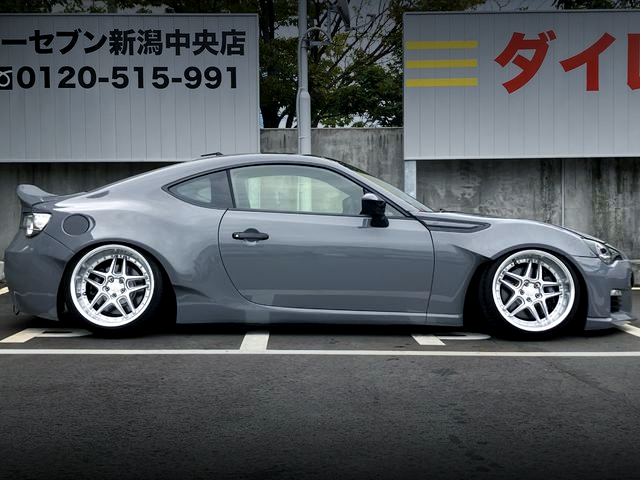 Side exterior of WIDEBODY ZC6 SUBARU BRZ ts.