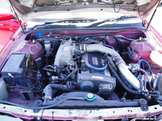 RB25DET turbo in the C34 LAUREL engine room.