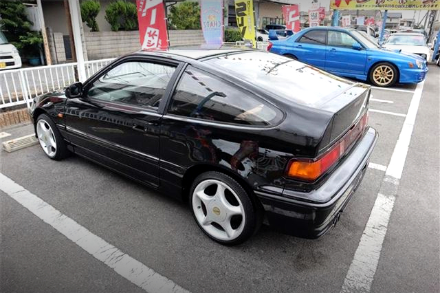 Rear exterior of EF8 HONDA CR-X SiR.