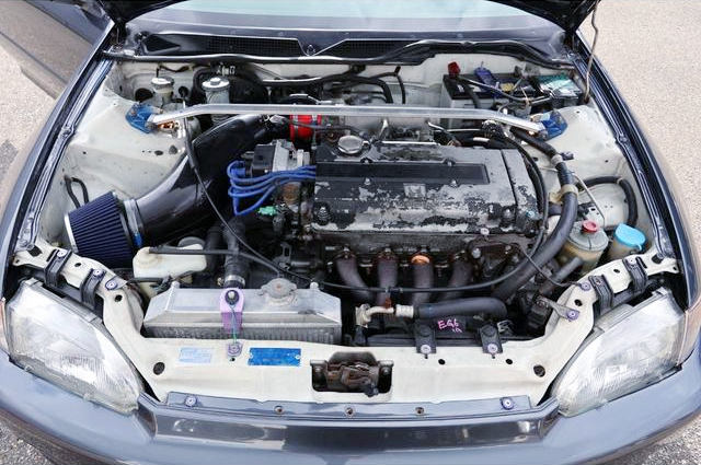 B16A VTEC engine of STATIC EG6 CIVIC SiR 2.