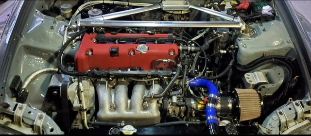 K20A i-VTEC engine.