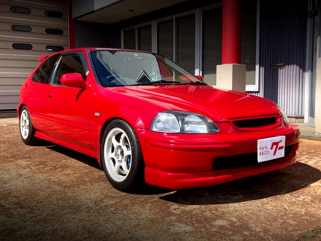 Front exterior of EK2 CIVIC HATCH.