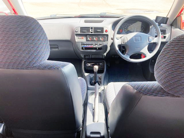 Interior of EK2 CIVIC HATCH.