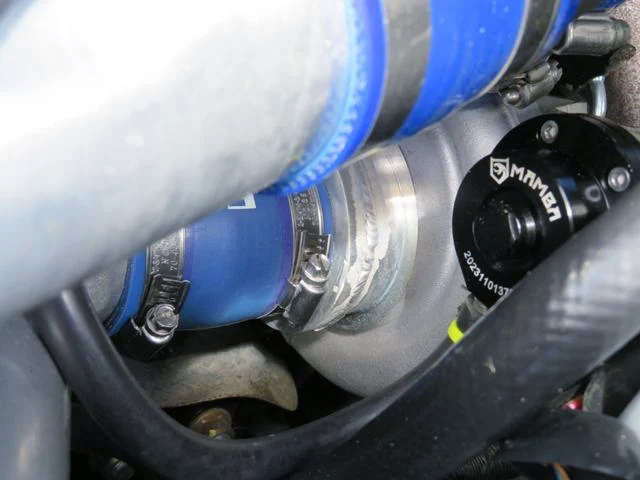 MAMBA turbocharger on RB25DET.