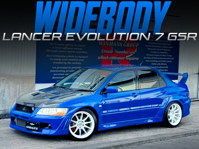 WIDEBODY LANCER EVOLUTION 7 GSR.