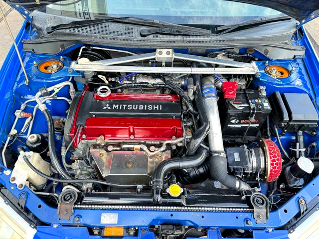 4G63 turbo engine.