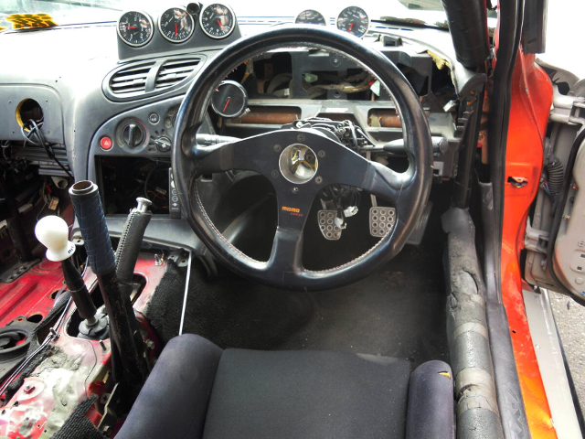 Dashboard of FD3S MAZDA RX-7.