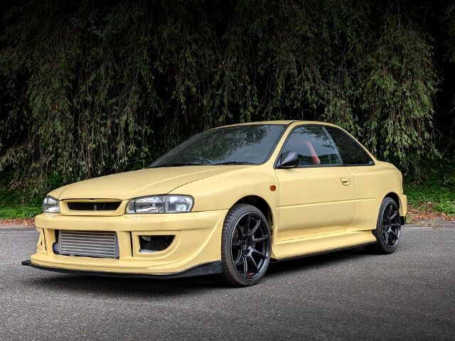 Front exterior of GC8 IMPREZA WRX TYPE-R Version V.