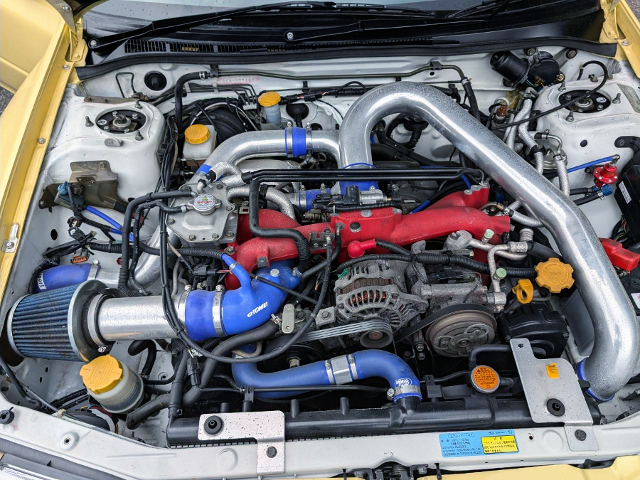 EJ207 BOXER TURBO ENGINE.