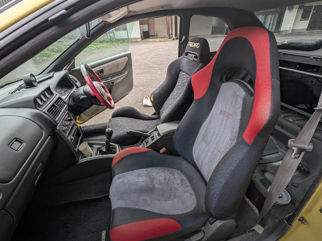 Seats of GC8 IMPREZA WRX TYPE-R Version V.