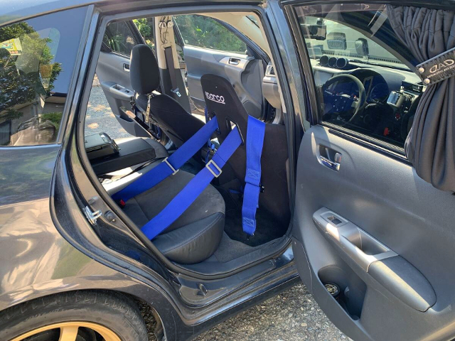 Interior seats of GH3 SUBARU IMPREZA.