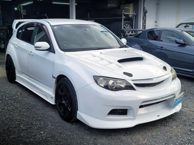 Front exterior of GRB IMPREZA WRX STI 20th ANNIVERSARY.