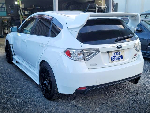 Rear exterior of GRB IMPREZA WRX STI 20th ANNIVERSARY.