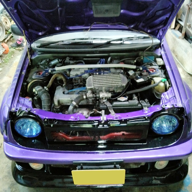 K6A Twin cam turbo engine.