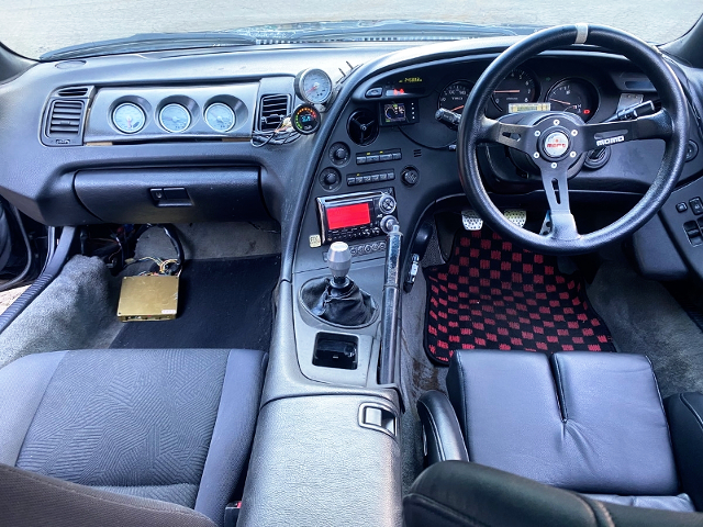 Interior of JZA80 SUPRA RZ.