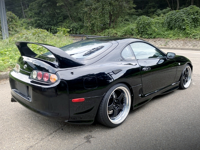 Rear exterior of JZA80 SUPRA RZ.