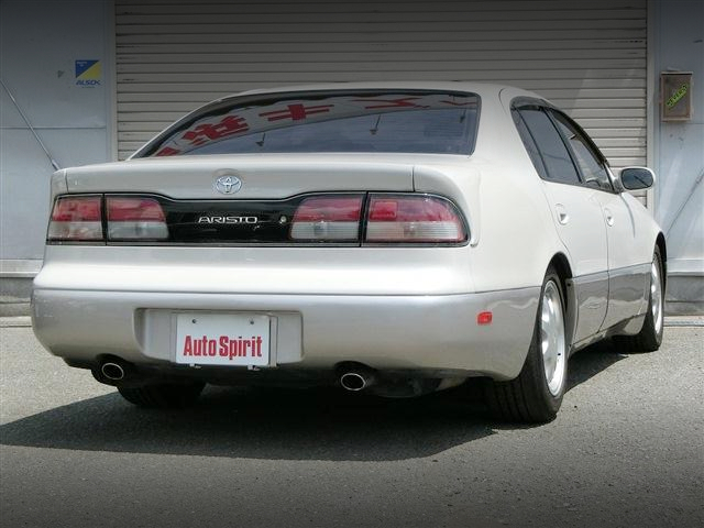 Rear exterior of JZS147 TOYOTA ARISTO 3.0 V S-PACKAGE.