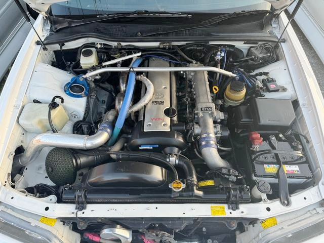 VVT-i 1JZ-GTE engine With HKS GT2835PRO turbo.